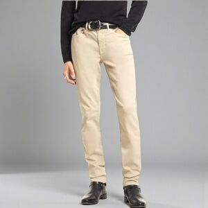 John Varvatos Slim Fit Denim Classic 5 Pocket Size 30 JV 702 Salt